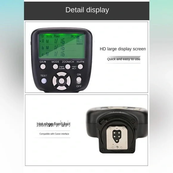 Flash Trigger Remote Controller, for Canon and YN560IV/III YN660 camera